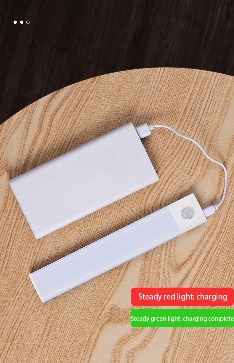 Pack of 2 Rechargeable LED Cabinet Light with Motion Sensor