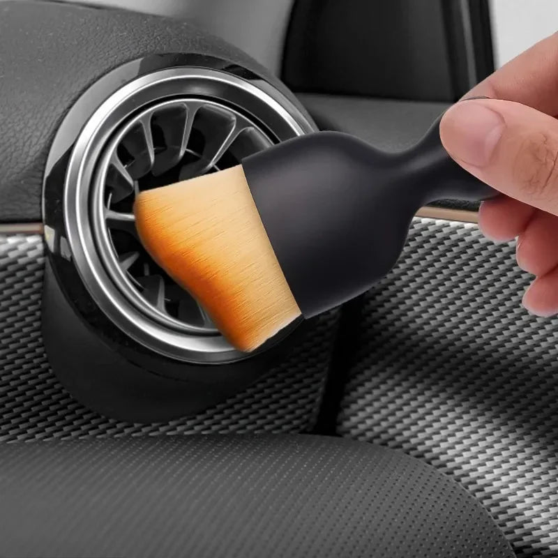 Car Detailing Brush Sets with Dust Covers