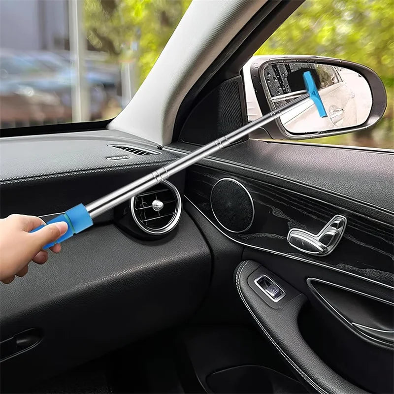 Retractable Car Wing Mirror Wiper