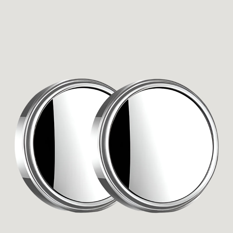2Pcs Blind Spot Mirror Set – 360° Adjustable Wide Angle Convex Mirrors for Car Side View