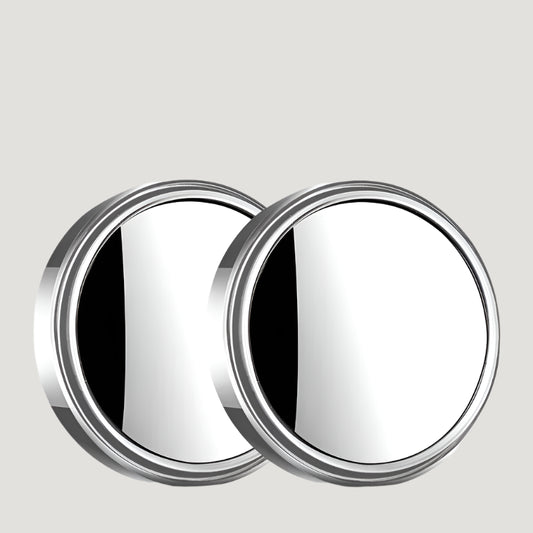2Pcs Blind Spot Mirror Set – 360° Adjustable Wide Angle Convex Mirrors for Car Side View