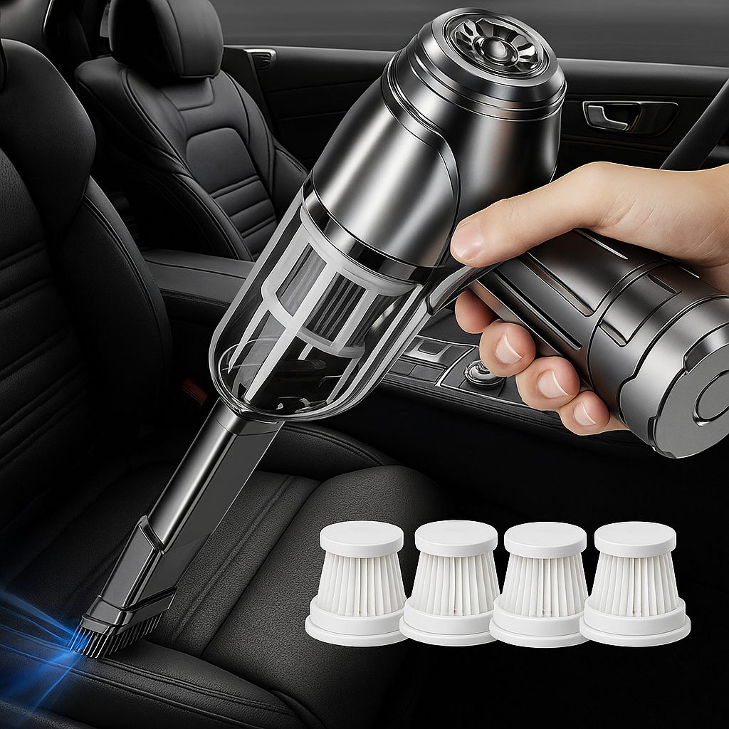 2 in 1 Portable Car Vacuum and Blower