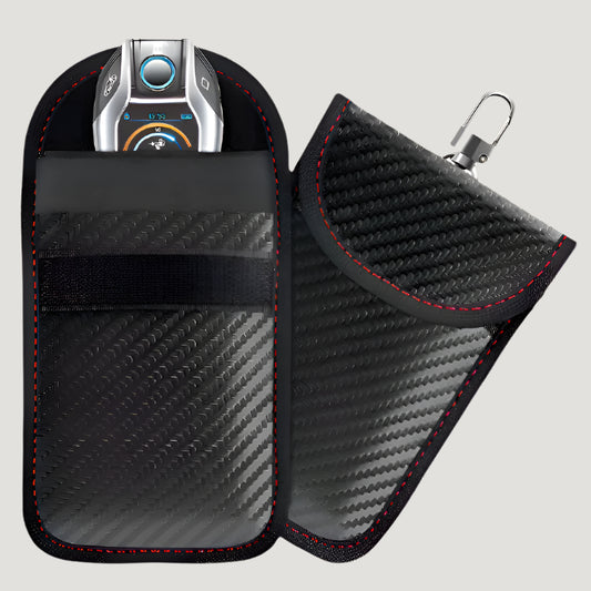 Faraday Bag for Key Fob – RFID Signal Blocking Anti-Theft Pouch