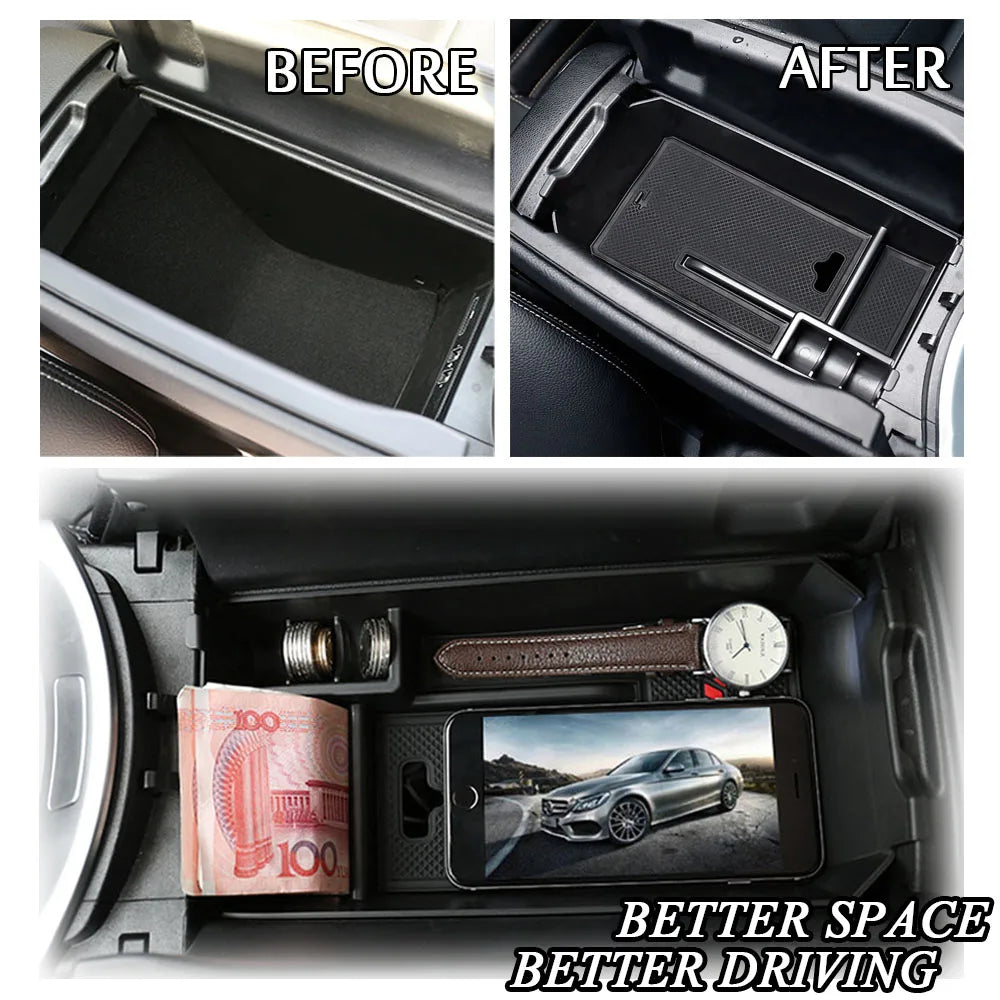 Mercedes Benz Central Console Car Organizer