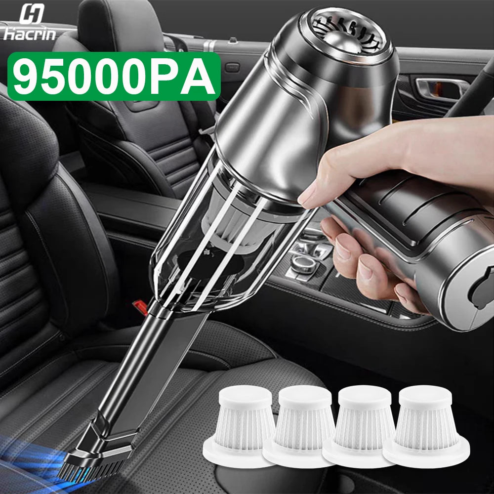 2 in 1 Portable Car Vacuum and Blower