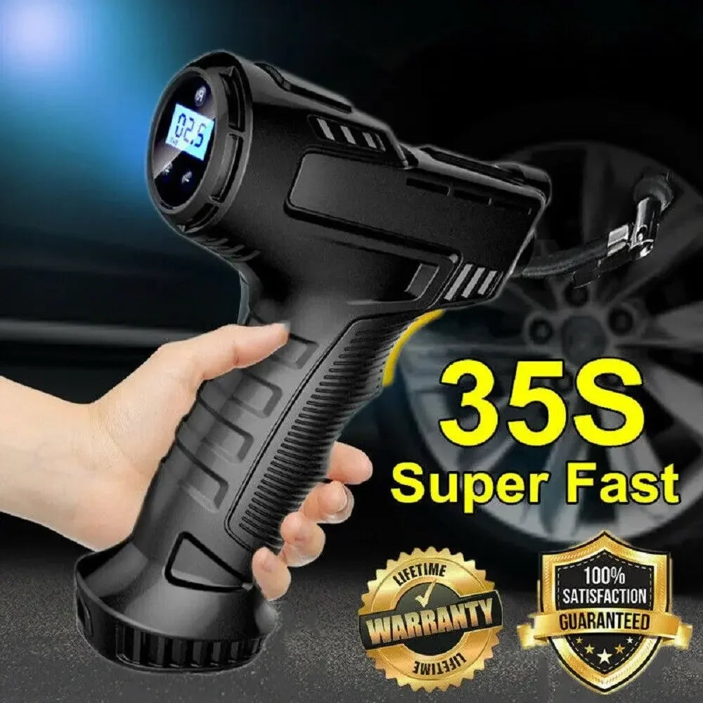 120W Digital Car Tyre Inflator