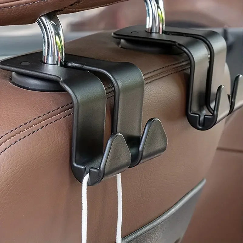 2PCS Car Seat Headrest Sturdy  Hooks