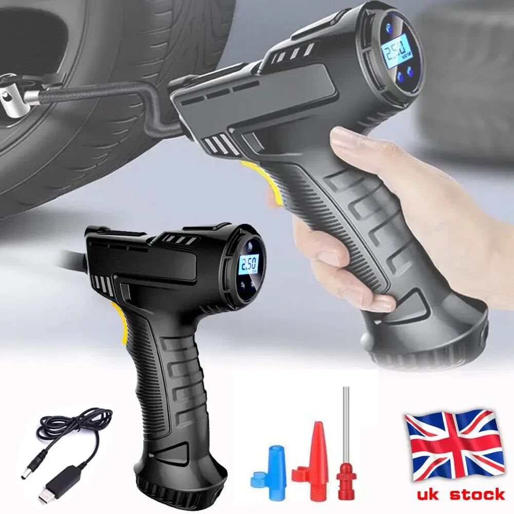 120W Digital Car Tyre Inflator