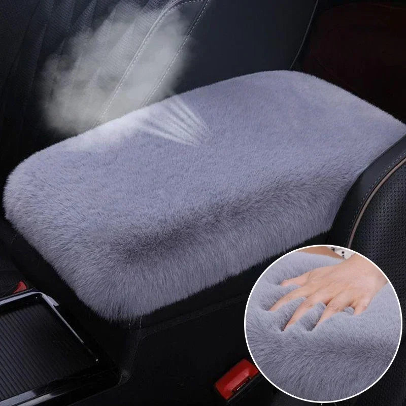 Universal Soft Furry Armrest Cover