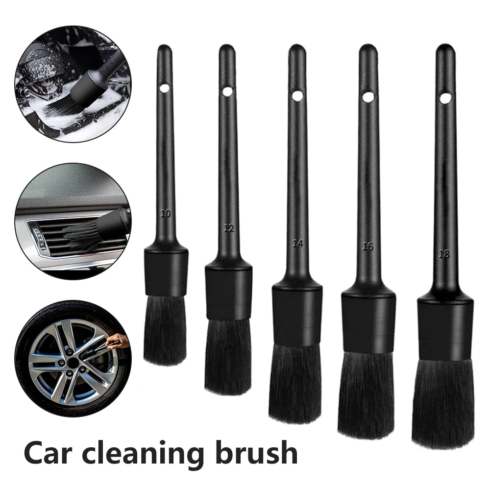 Car Detailing Brush Sets x5 pcs