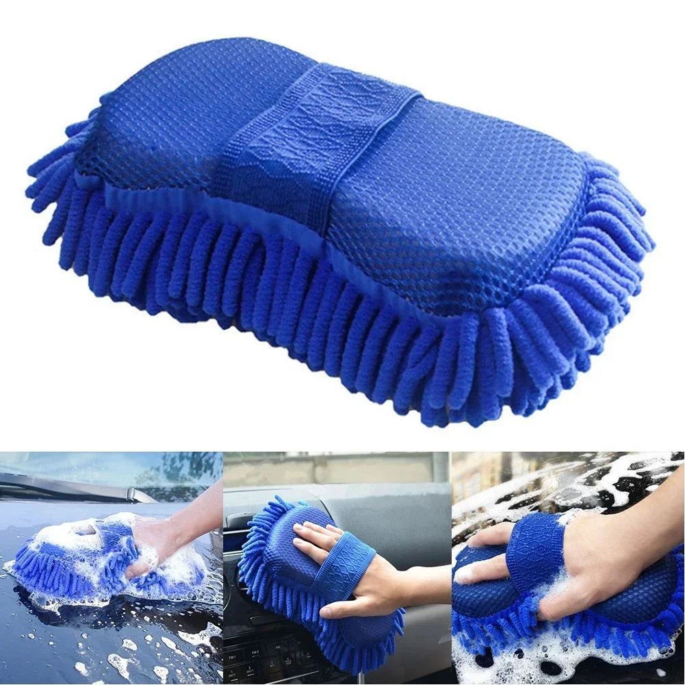 High Quality Microfiber Car Sponge for Exterior Cleaning
