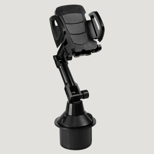 Universal 360° Car Cup Holder Phone Mount – Adjustable Long Arm Smartphone Stand