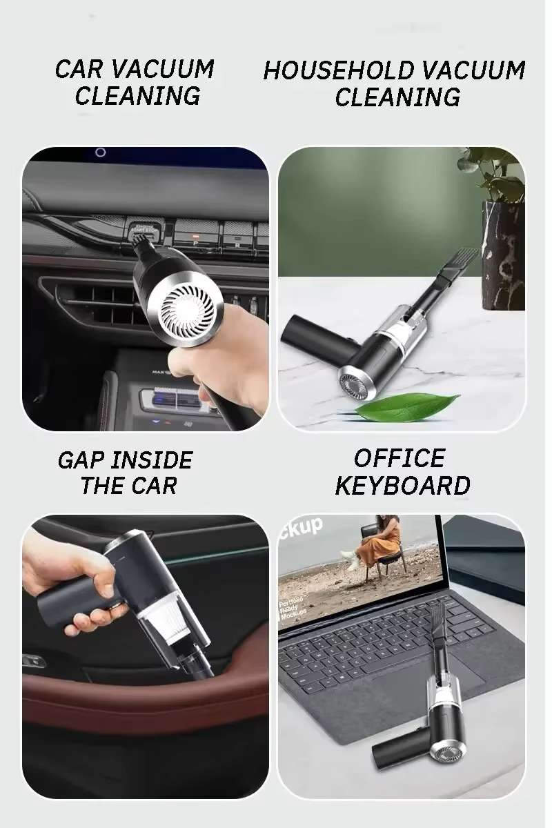 Portable Wireless Car Vacuum Cleaner